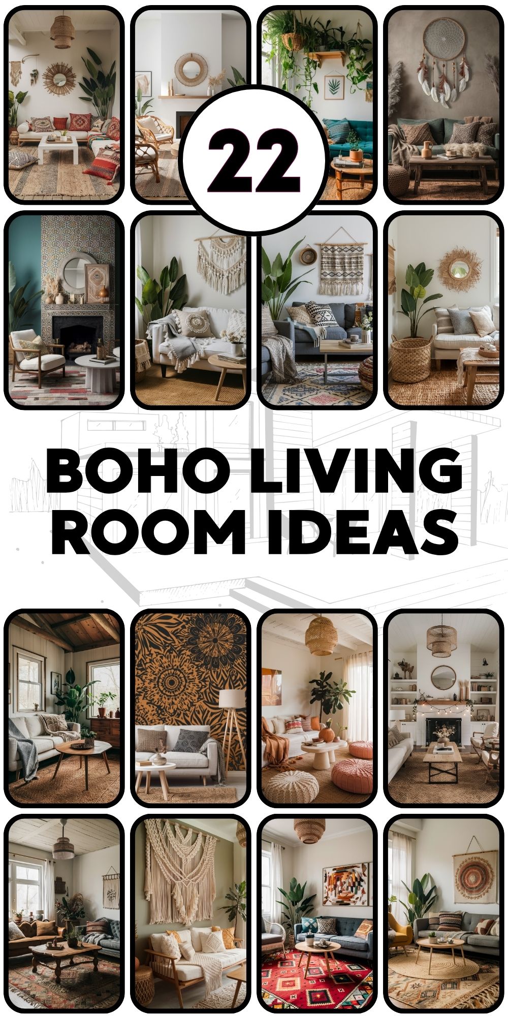 Boho Living Room 22 Ideas for a Unique and Cozy Home