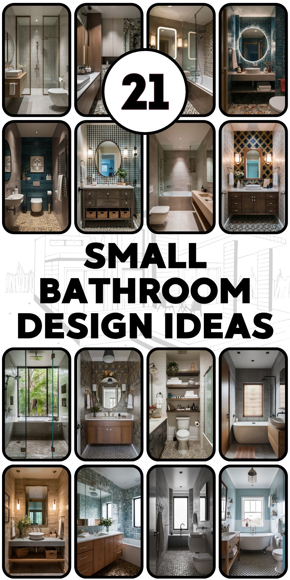 Small Bathroom Design 21 Ideas: Maximizing Space and Style