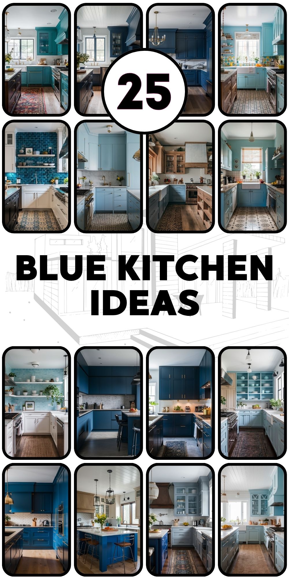 Blue Kitchen 25 Ideas: Timeless Inspiration for Every Style