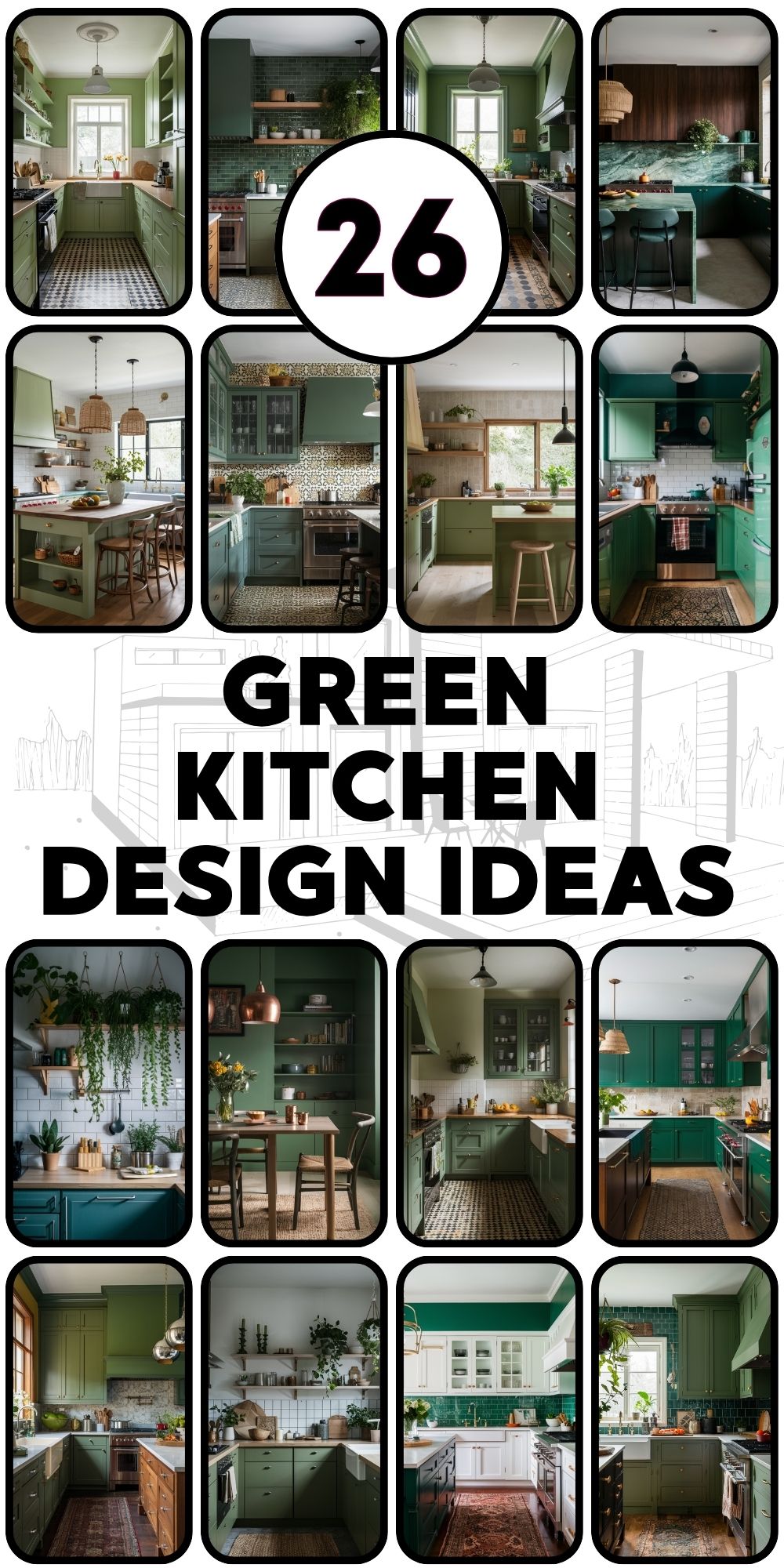 Green Kitchen Design 26 Ideas: A Comprehensive Guide to Crafting the Perfect Space