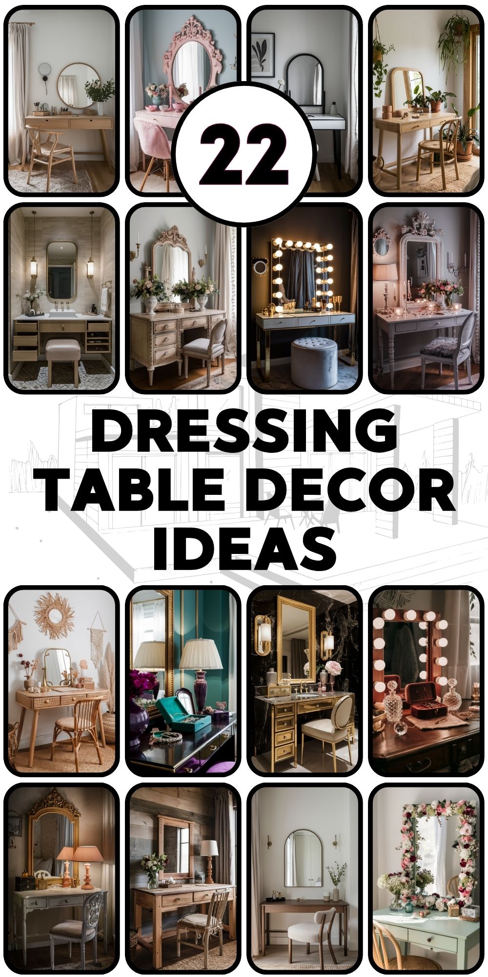 Dressing Table Decor 22 Ideas: Transform Your Space with Style