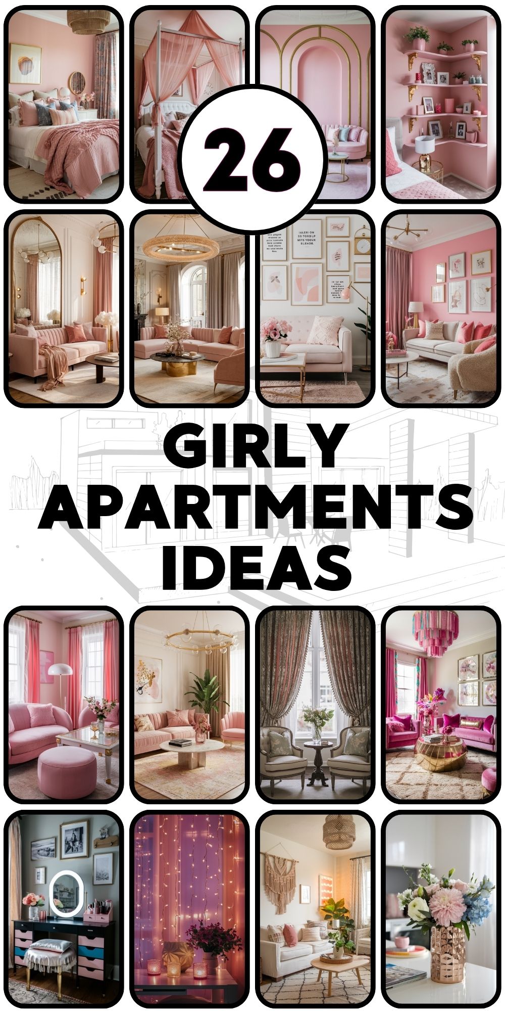 Girly Apartments 26 Ideas: Transform Your Space with Charm and Elegance