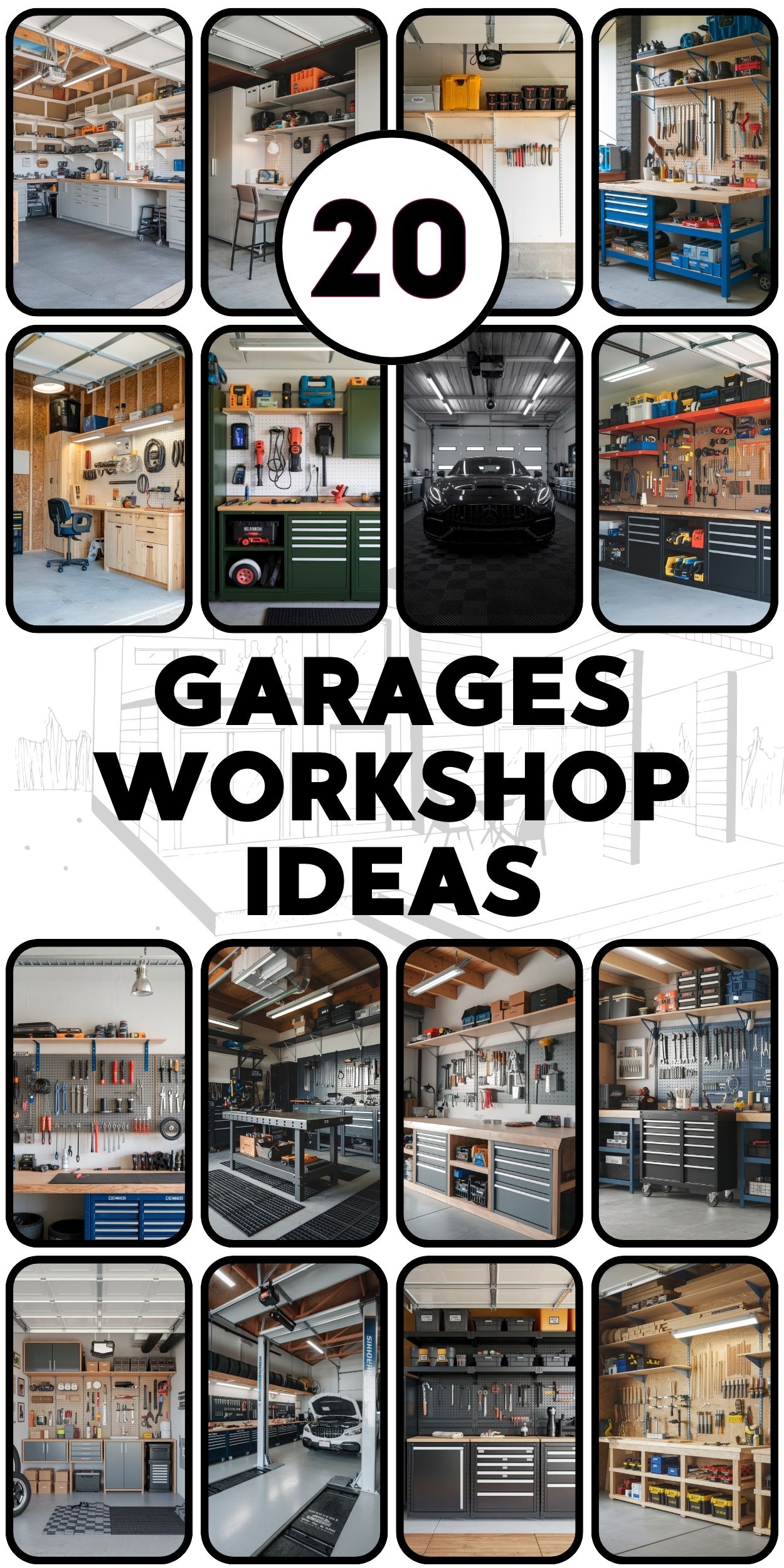 Garages Workshop: 20 The Ultimate Design Ideas for Your Dream Setup