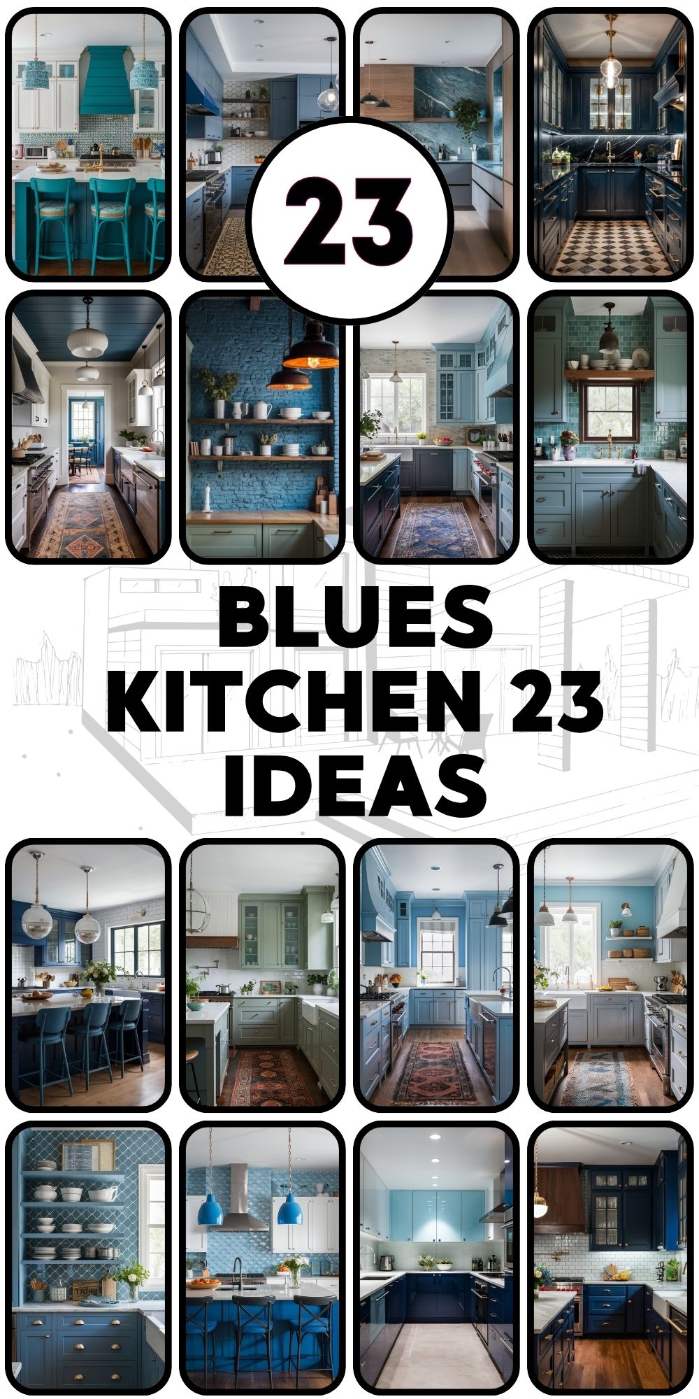 Blues Kitchen 23 Ideas: Transform Your Space with Timeless Elegance