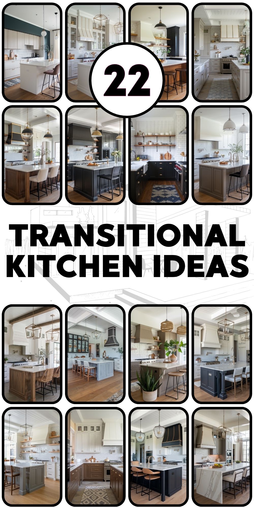 Transitional Kitchen 22 Ideas: A Guide to Elegant and Functional Design