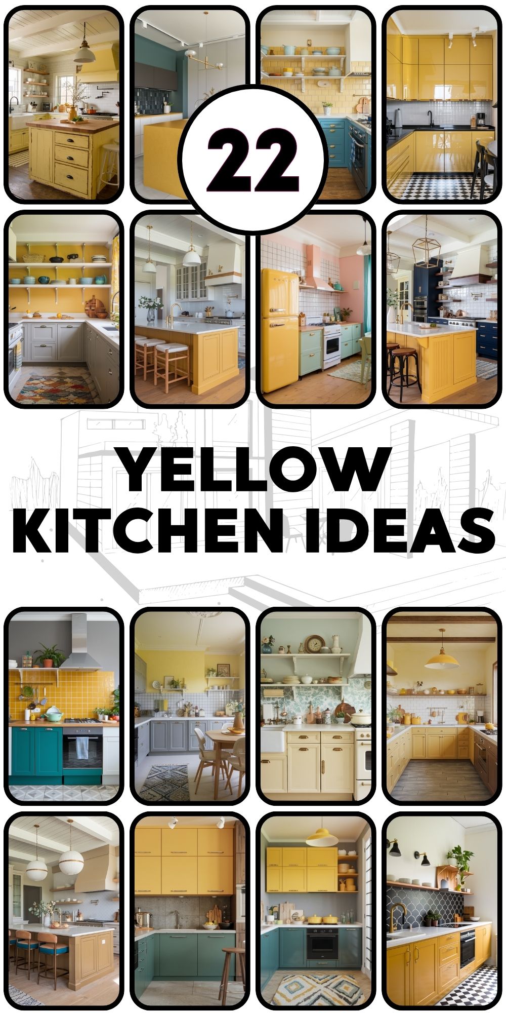 Yellow Kitchen 22 Ideas: Bright and Stylish Designs for Your Home