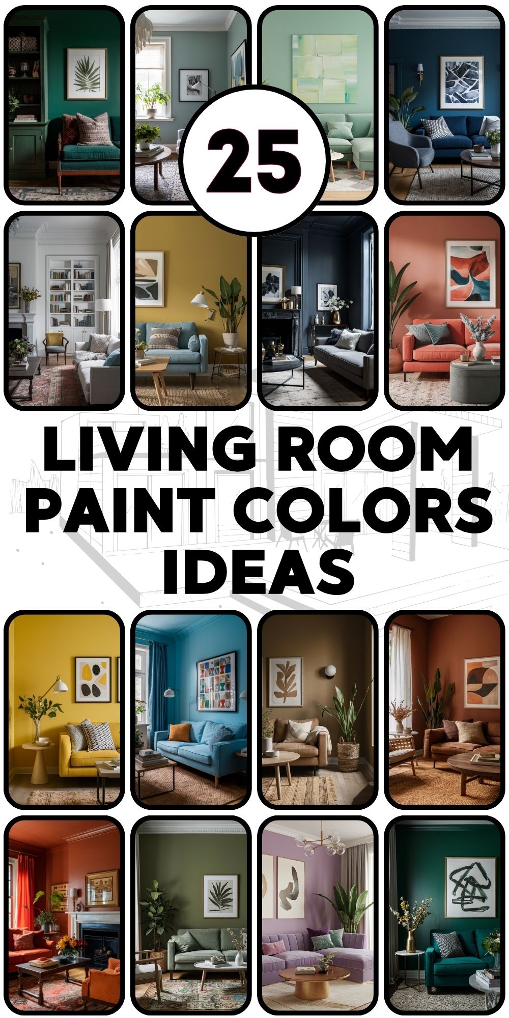 Living Room Paint Colors 25 Ideas: Transform Your Space