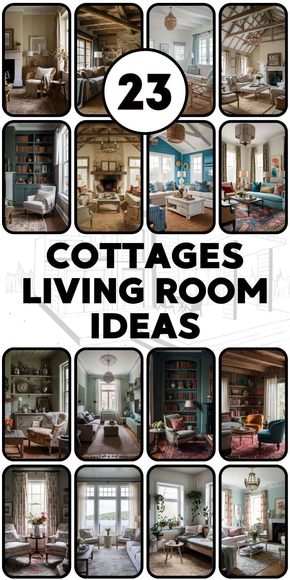 Cottages Living Room 23 Ideas: Inspiring Designs for Cozy and Stylish Spaces