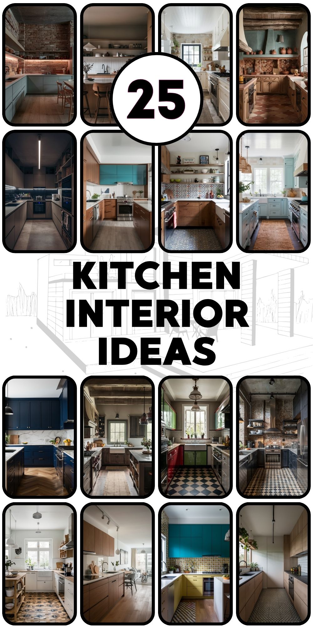 Kitchen Interior 25 Ideas: Crafting Spaces That Inspire Functionality and Style