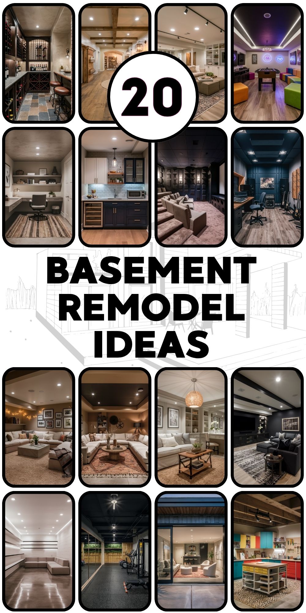 Basement Remodel: 20 Inspiring Design Ideas for Every Space