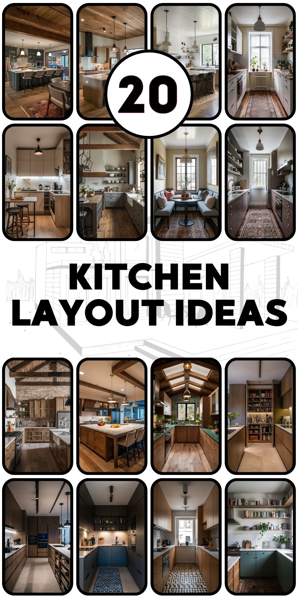 Kitchen Layout 20 Ideas for Every Home Style and Space