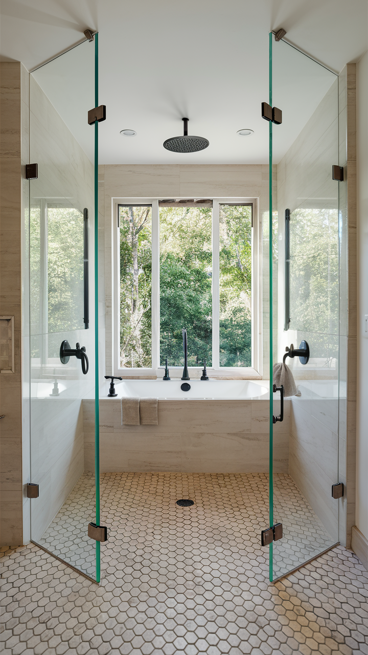 No Door Shower 21 Ideas: Create a Stunning, Open Bathroom Space