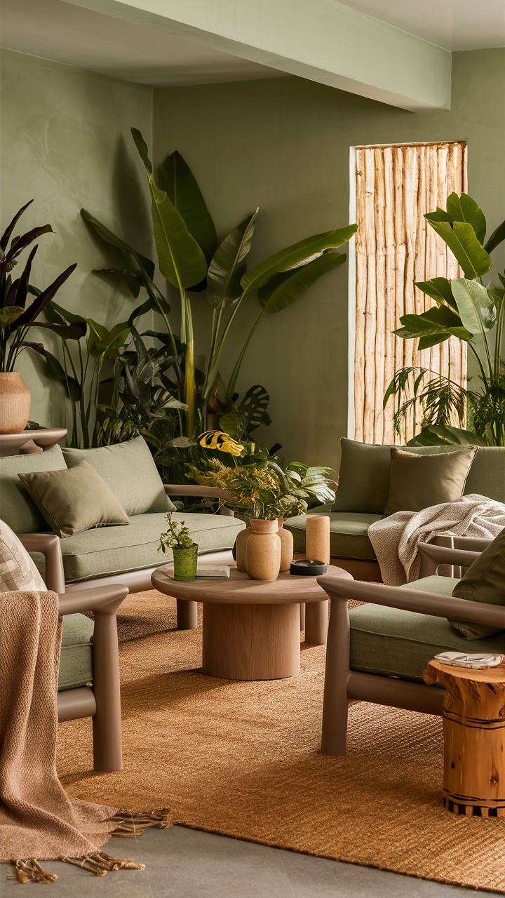 Green Living Room 23 Ideas: Transforming Your Space with Nature's Most Versatile Color