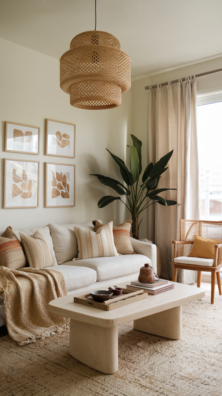 Earthy Living Room 23 Ideas: Transform Your Space with Nature-Inspired Design