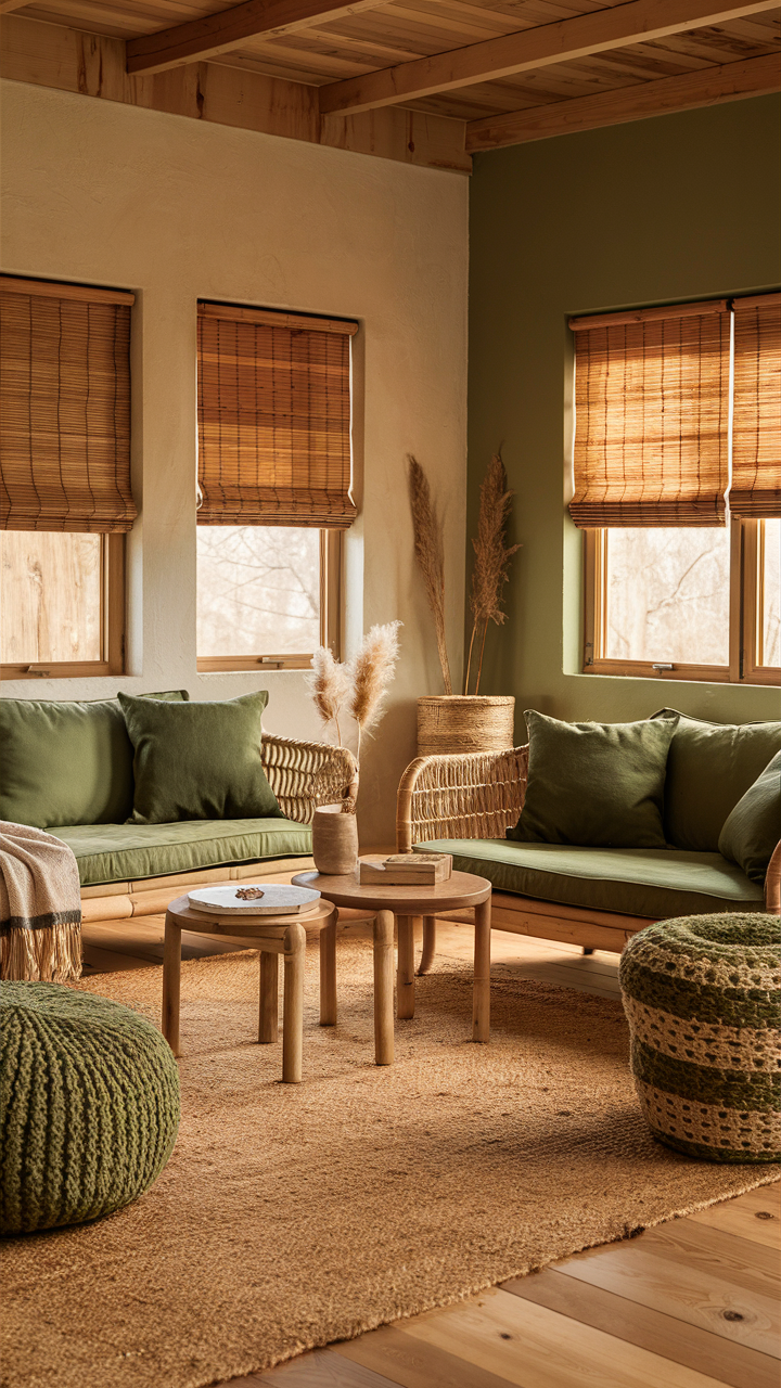 Green Living Room 23 Ideas: Transforming Your Space with Nature's Most Versatile Color