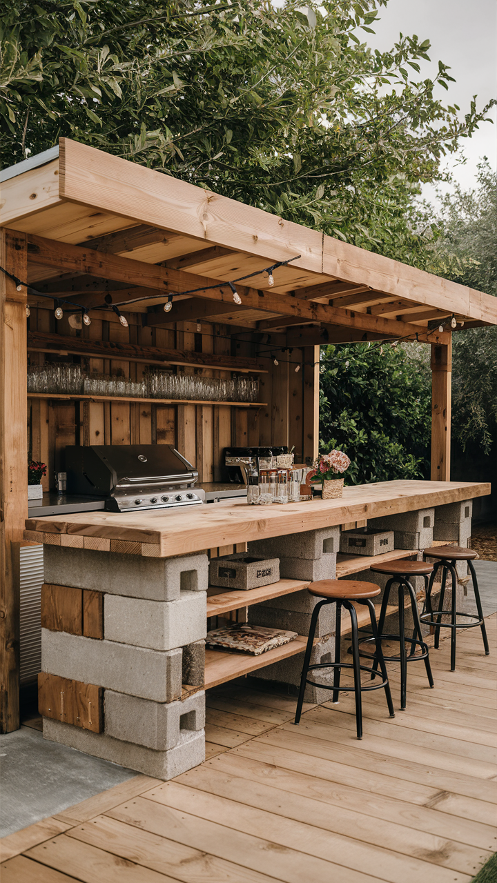 Outdoor Bar 20 Ideas for Your Backyard