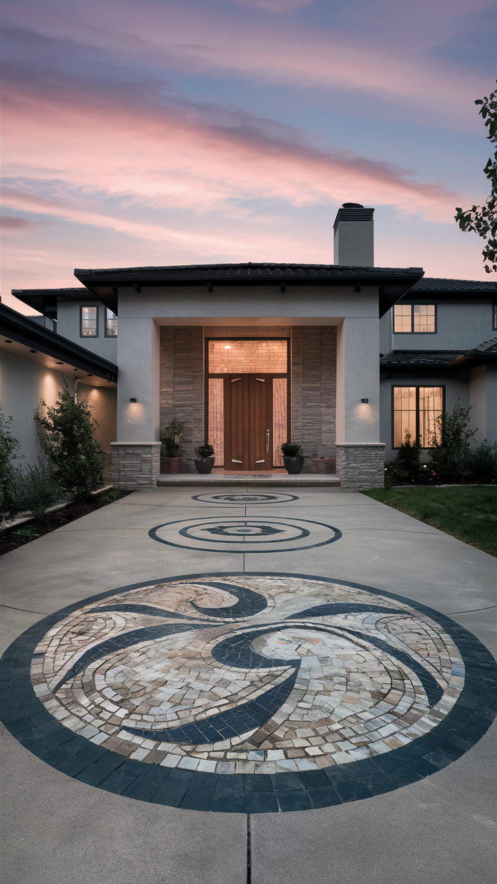 Modern Driveway 24 Ideas: Transform Your Home's First Impression