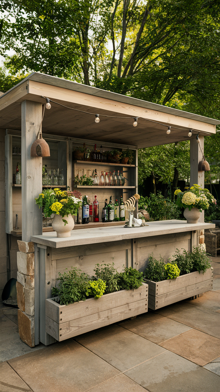 Outdoor Bar 20 Ideas for Your Backyard