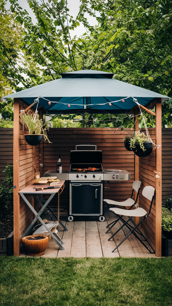 Outdoor BBQ Area with Roof: Design 18 Ideas and Inspiration