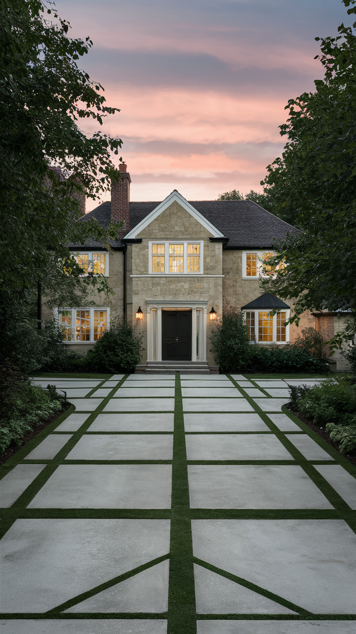 Modern Driveway 24 Ideas: Transform Your Home's First Impression