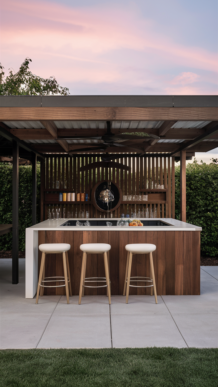 Outdoor Bar 20 Ideas for Your Backyard