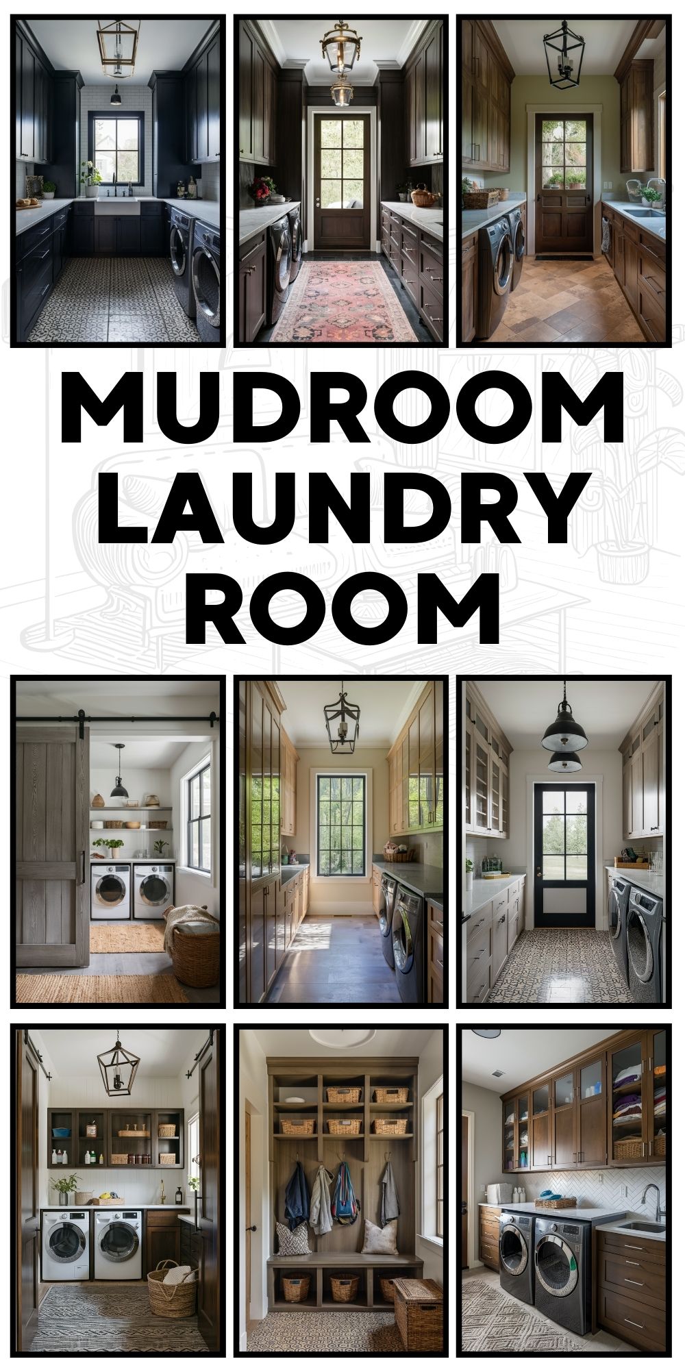 Mudroom Laundry Room: 22 Stylish and Functional Ideas