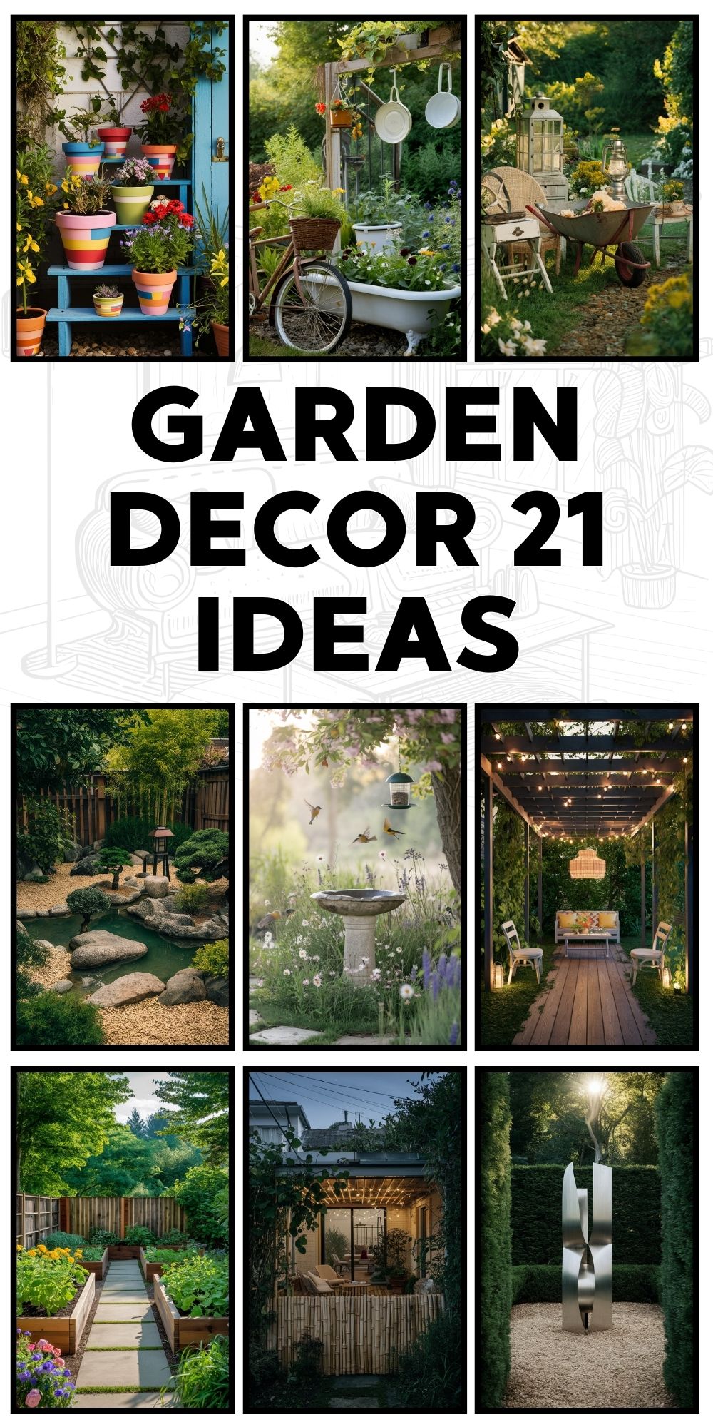 Garden Decor 21 Ideas: Transform Your Space with Style