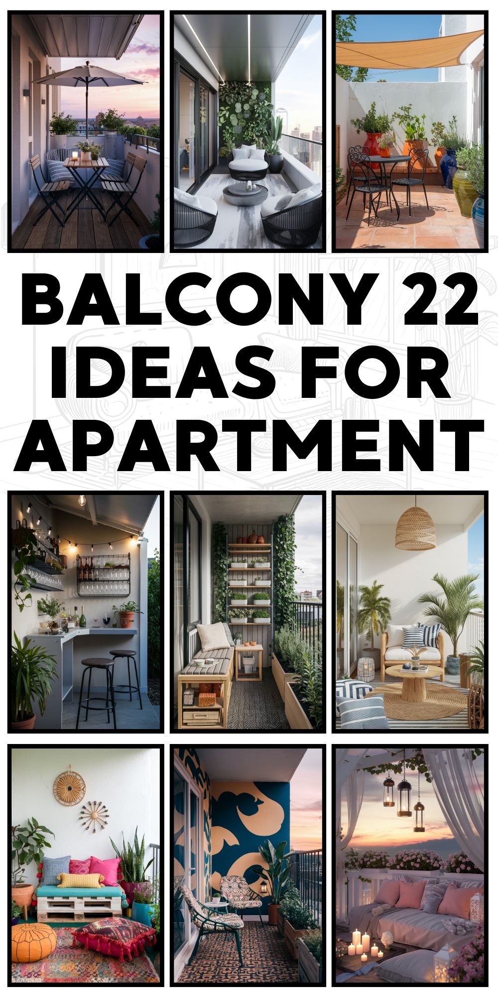 Balcony 22 Ideas for Apartment: Transform Your Outdoor Space