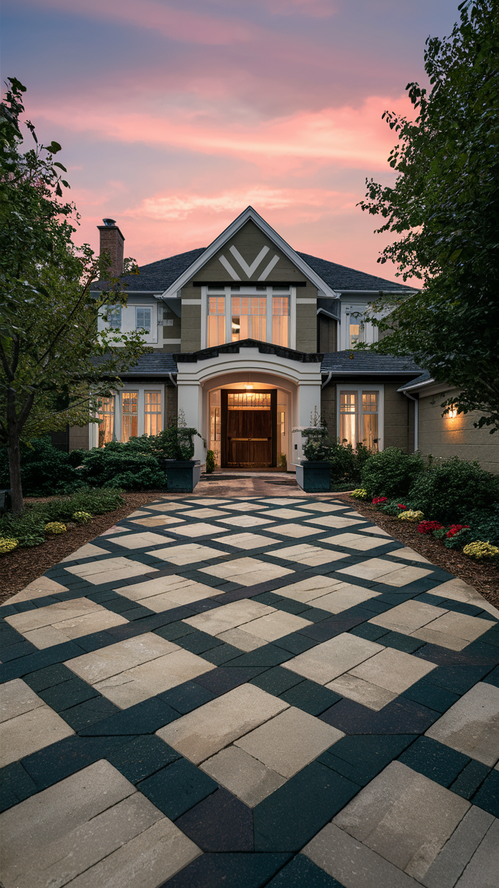 Modern Driveway 24 Ideas: Transform Your Home's First Impression