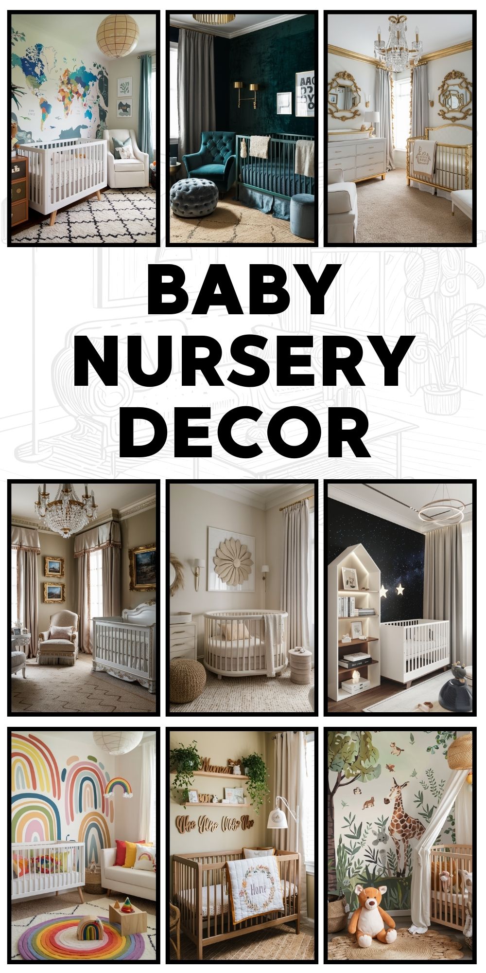 Baby Nursery Decor: 22 Inspiring Ideas for a Dreamy Space