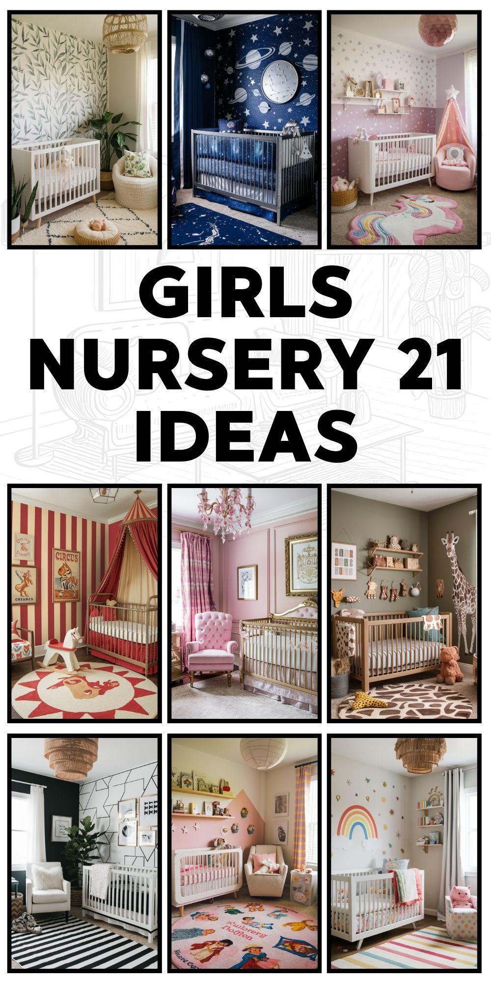 Girls Nursery 21 Ideas: Create the Perfect Space for Your Little One