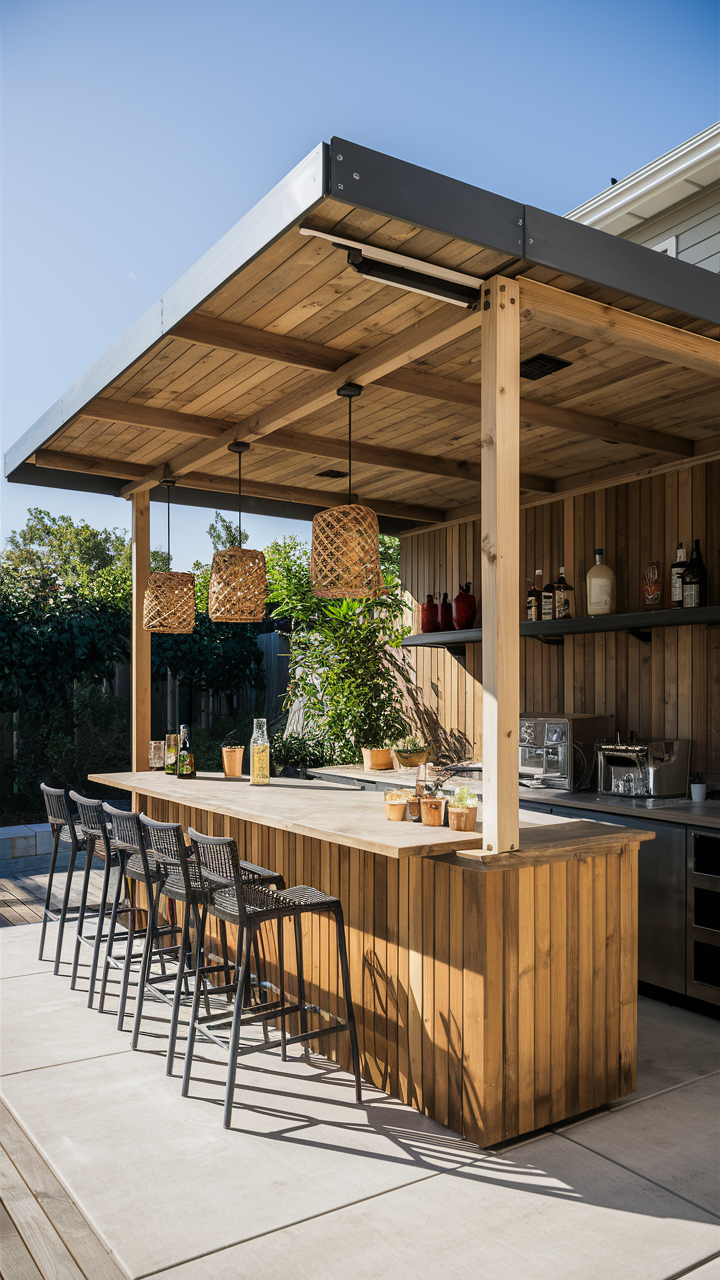 Outdoor Bar 20 Ideas for Your Backyard