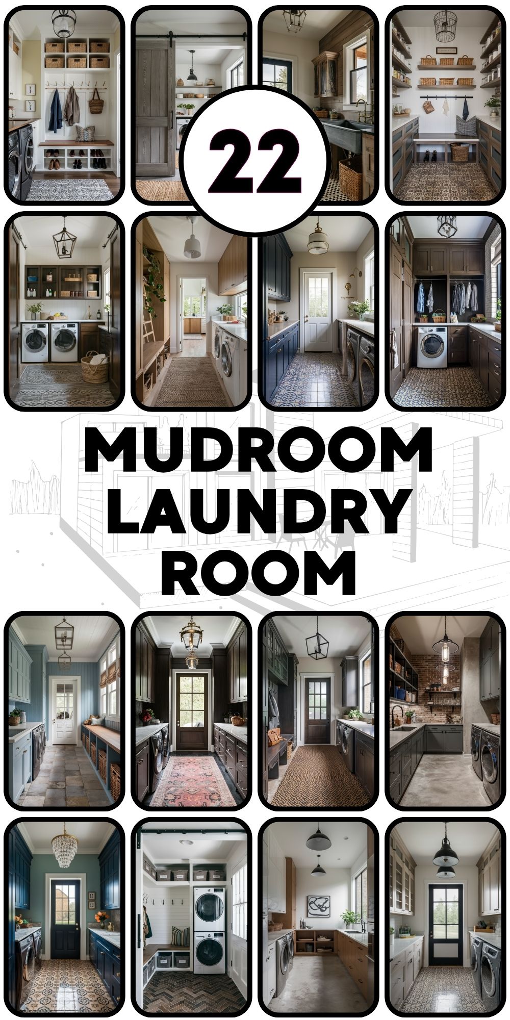 Mudroom Laundry Room: 22 Stylish and Functional Ideas