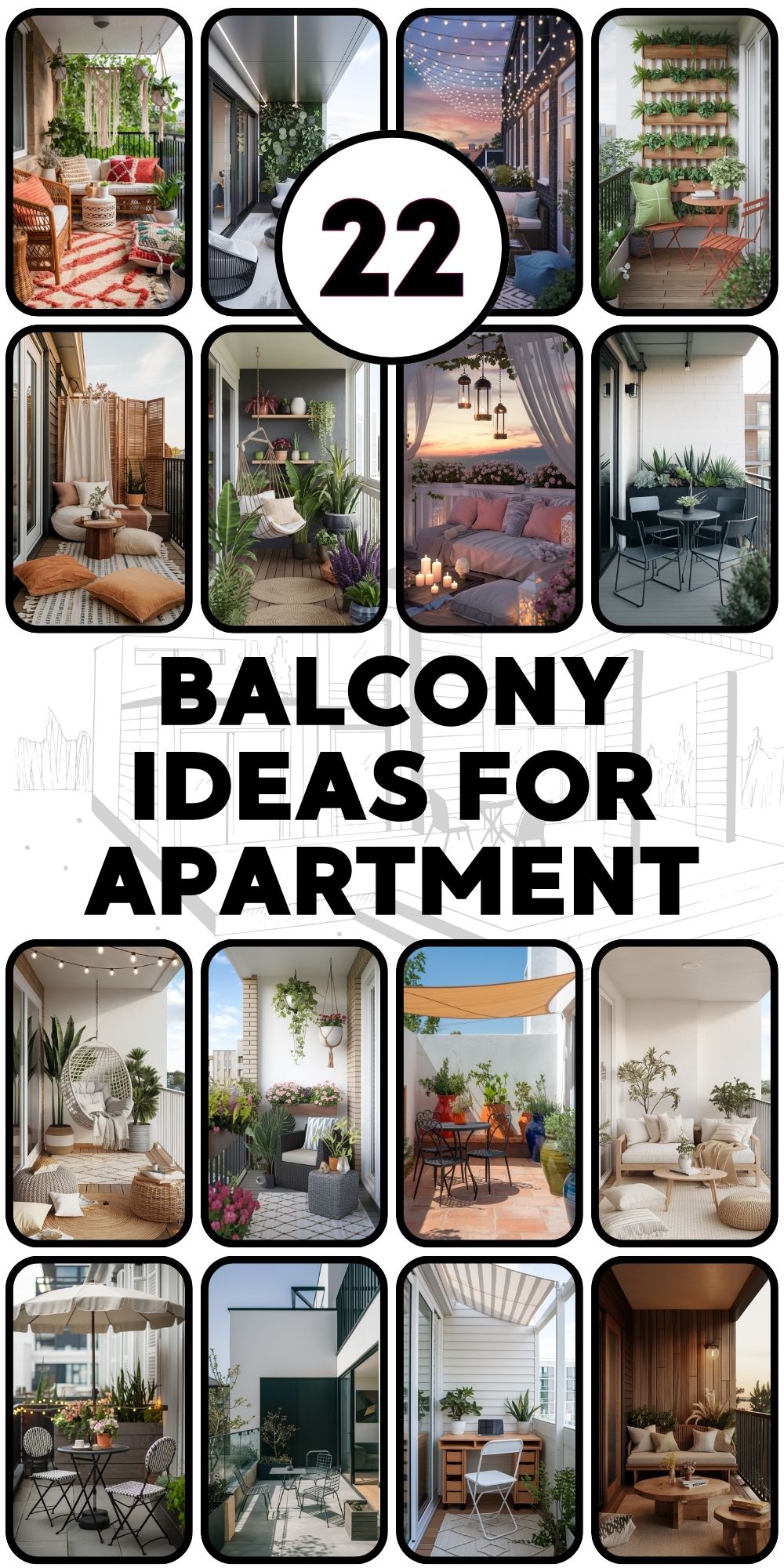 Balcony 22 Ideas for Apartment: Transform Your Outdoor Space