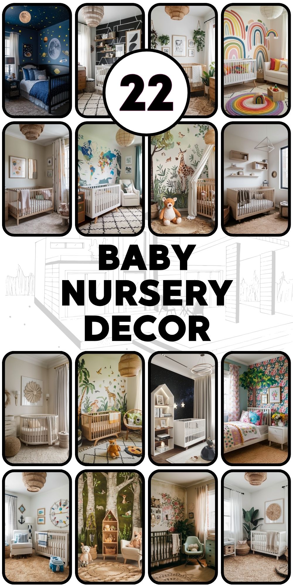 Baby Nursery Decor: 22 Inspiring Ideas for a Dreamy Space