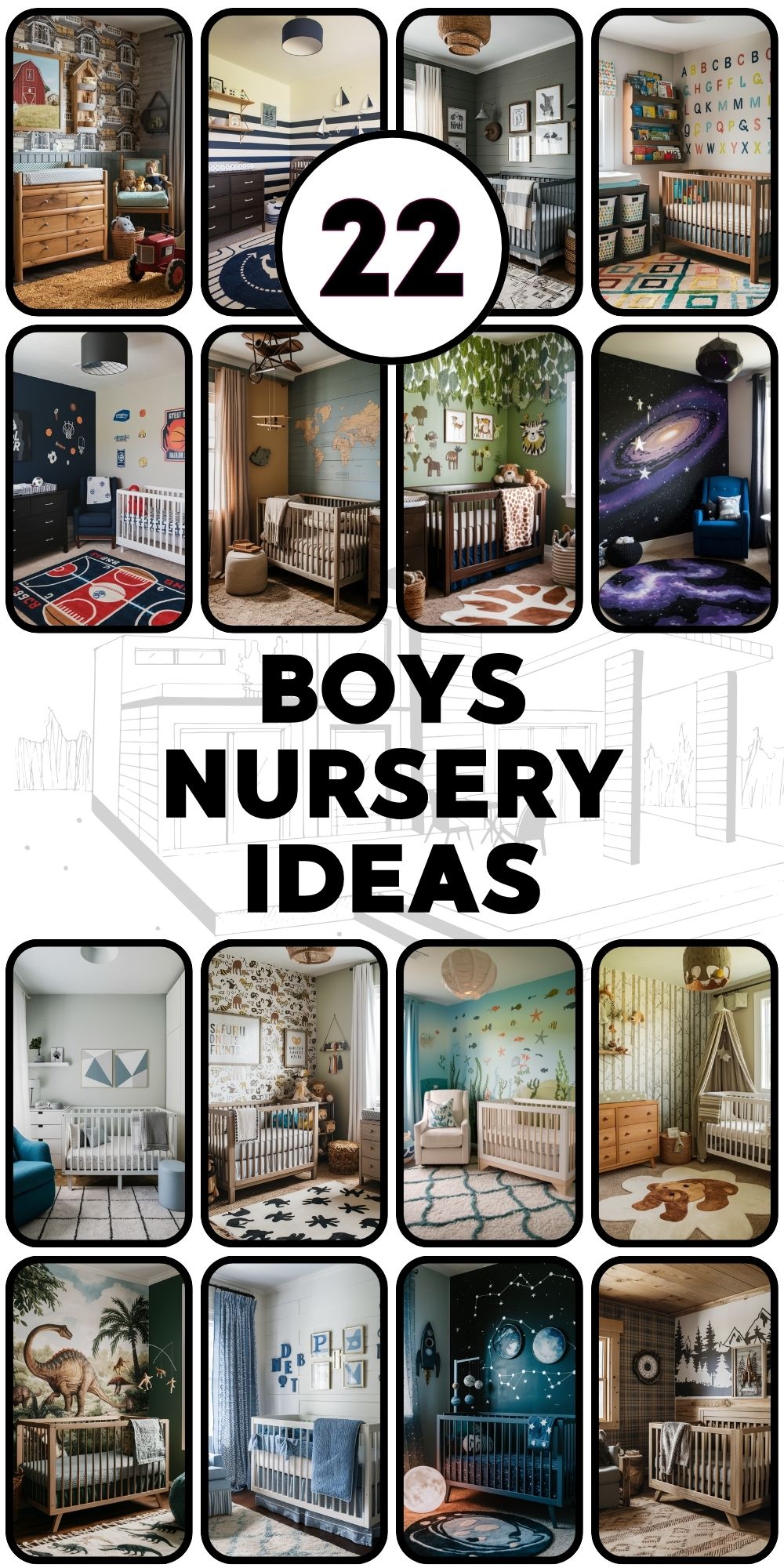 Boys Nursery 22 Ideas: Creative Themes and Inspiring Designs