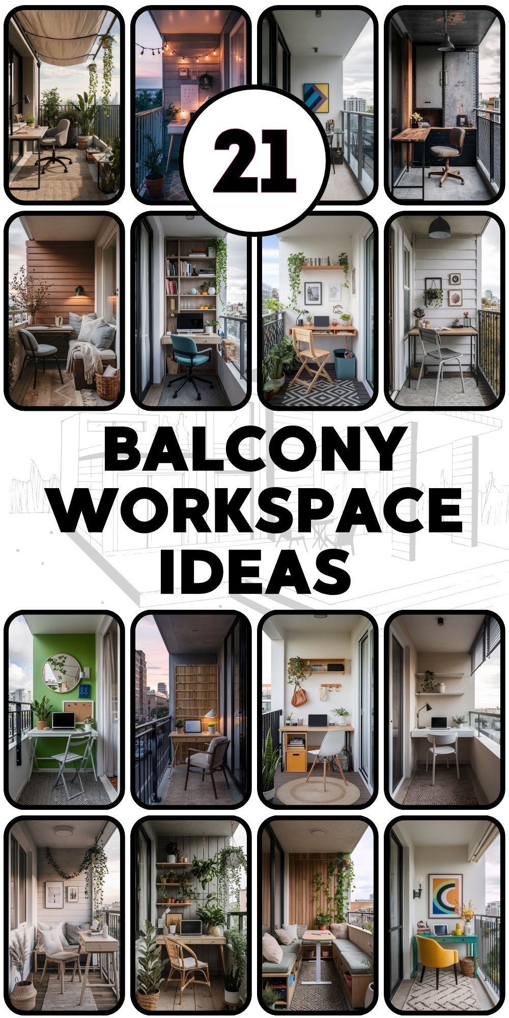 Balcony Workspace 21 Ideas: Design Inspiration for Any Space