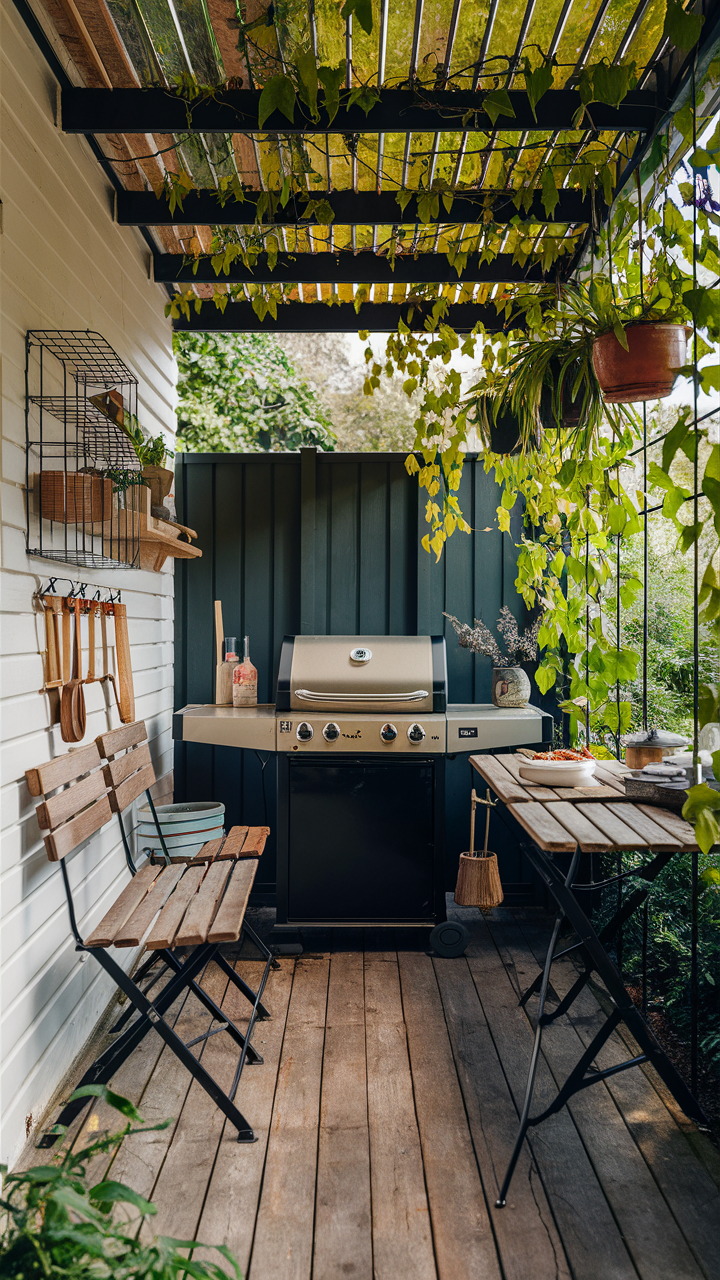 Outdoor BBQ Area in Garden 21 Ideas