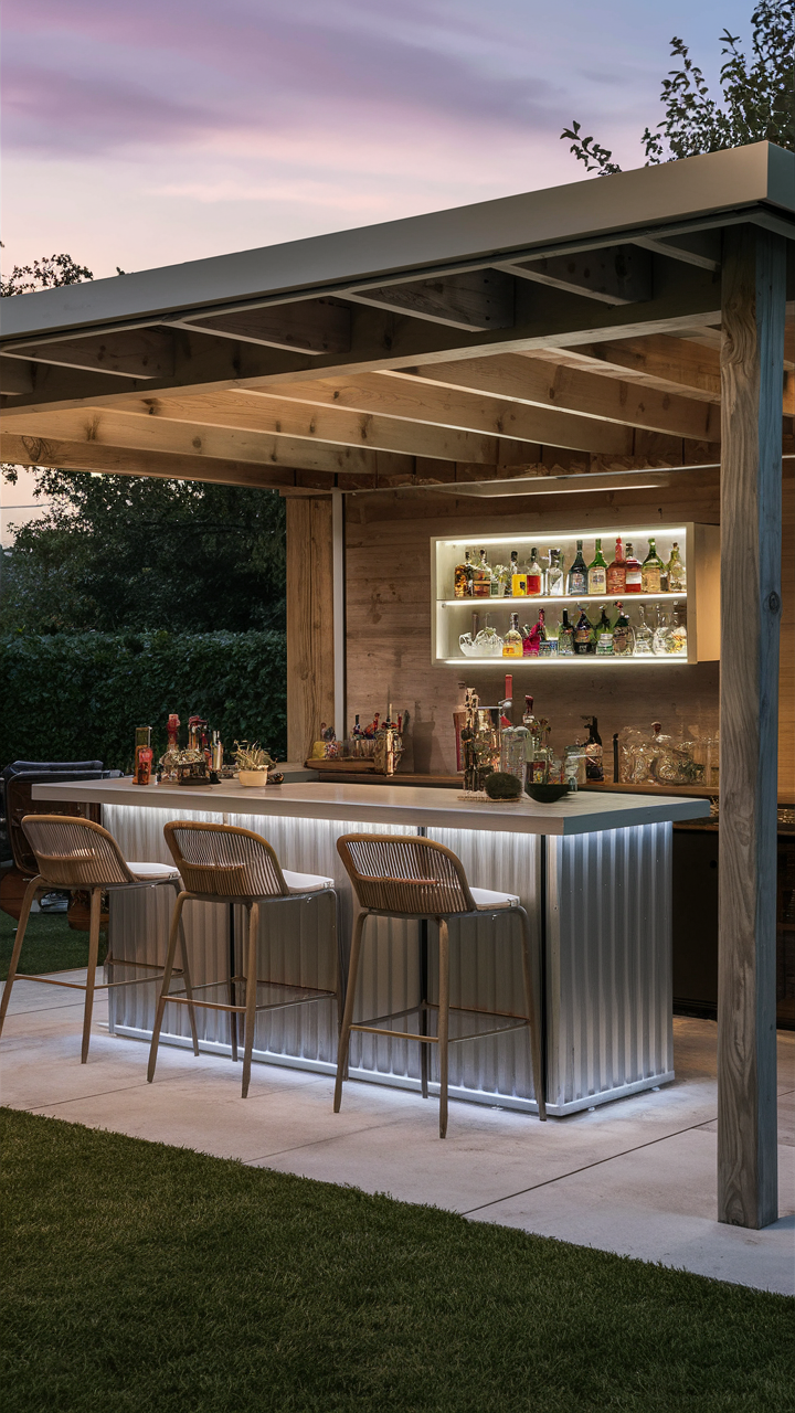 Outdoor Bar 20 Ideas for Your Backyard