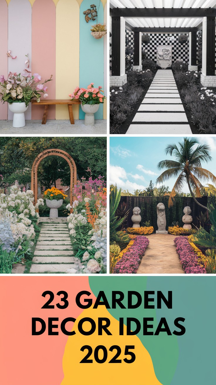 Garden Decor 23 Ideas 2025: Creative and Stylish Ways to Transform Your Space