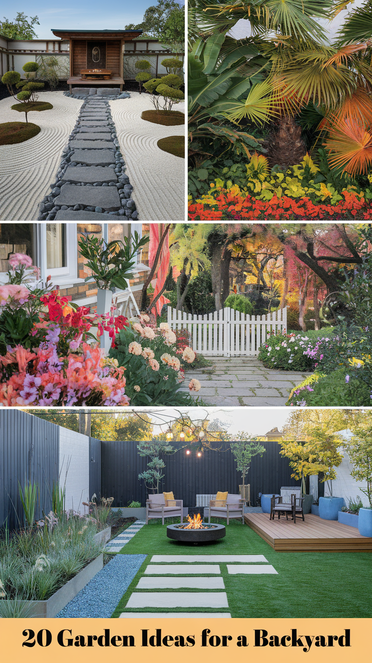 Garden 20 Ideas for Backyard: Transform Your Outdoor Space