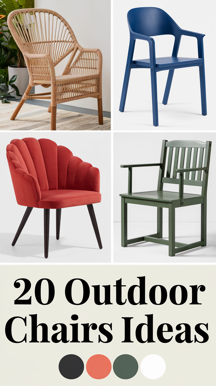 Outdoor Chairs 20 Ideas: Transform Your Outdoor Spaces with Style and Functionality