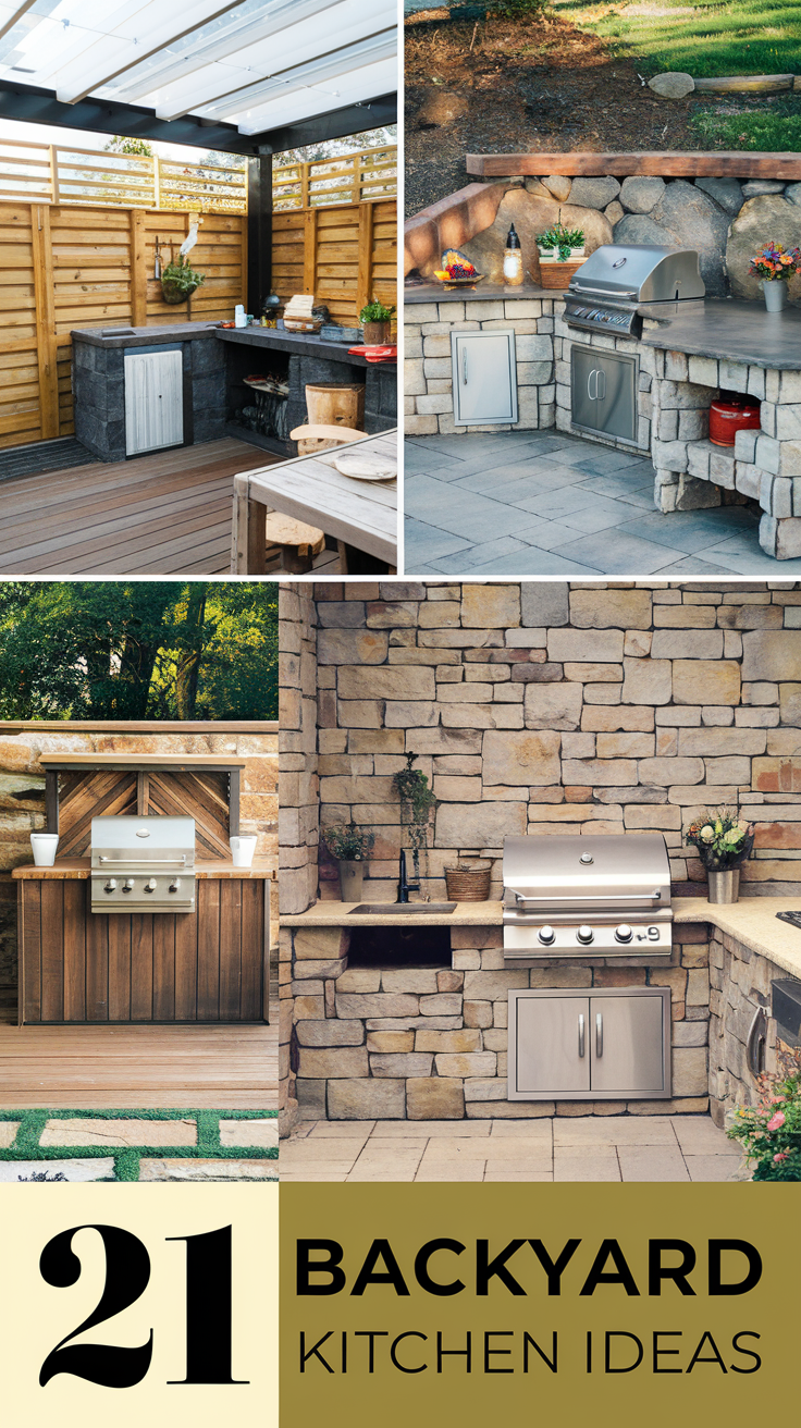 Backyard Kitchen 21 Ideas: Transform Your Outdoor Space with Style and Functionality