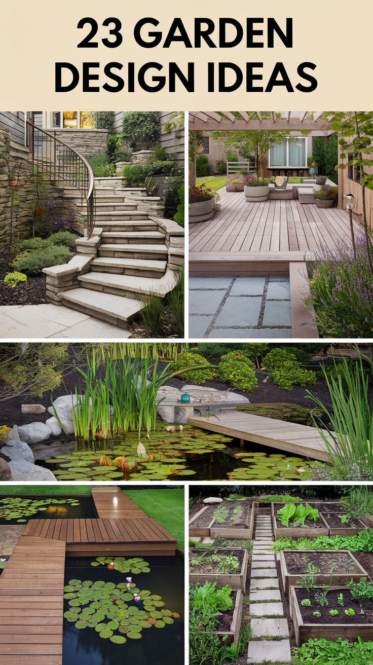 Garden Design 23 Ideas: Creative Inspiration for Every Outdoor Space