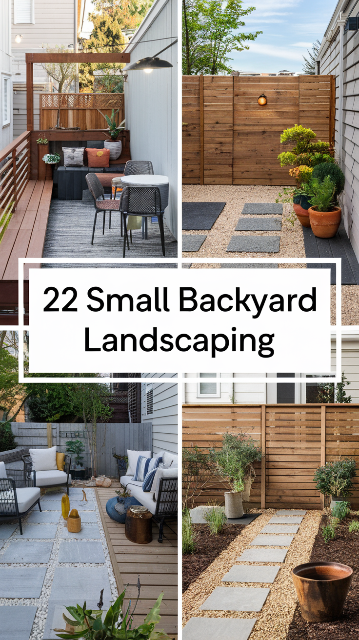 Small Backyard Landscaping 22 Ideas: Creative Designs and Plans