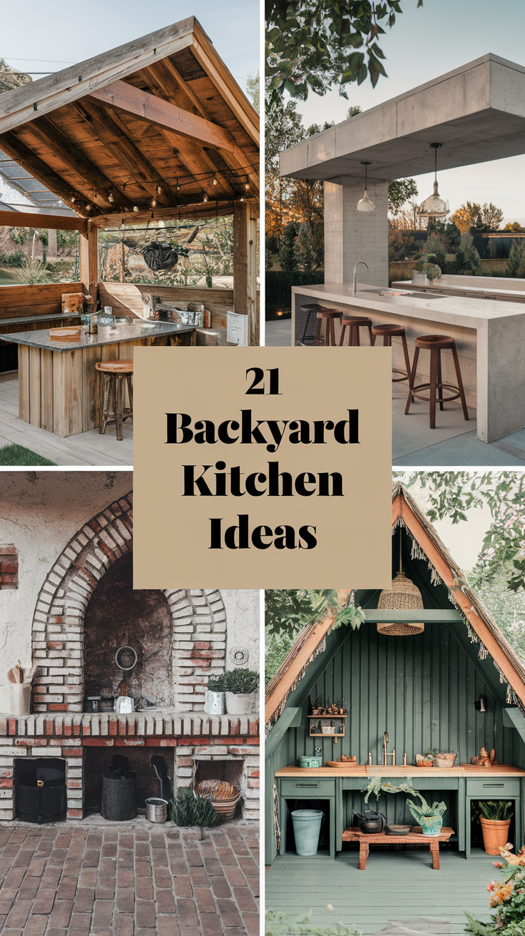 Backyard Kitchen 21 Ideas: Transform Your Outdoor Space with Style and Functionality