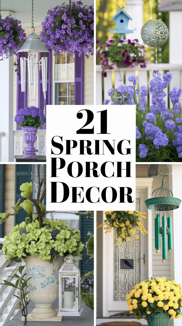 Spring Porch Decor 21 Ideas: Transform Your Outdoor Space for the Season