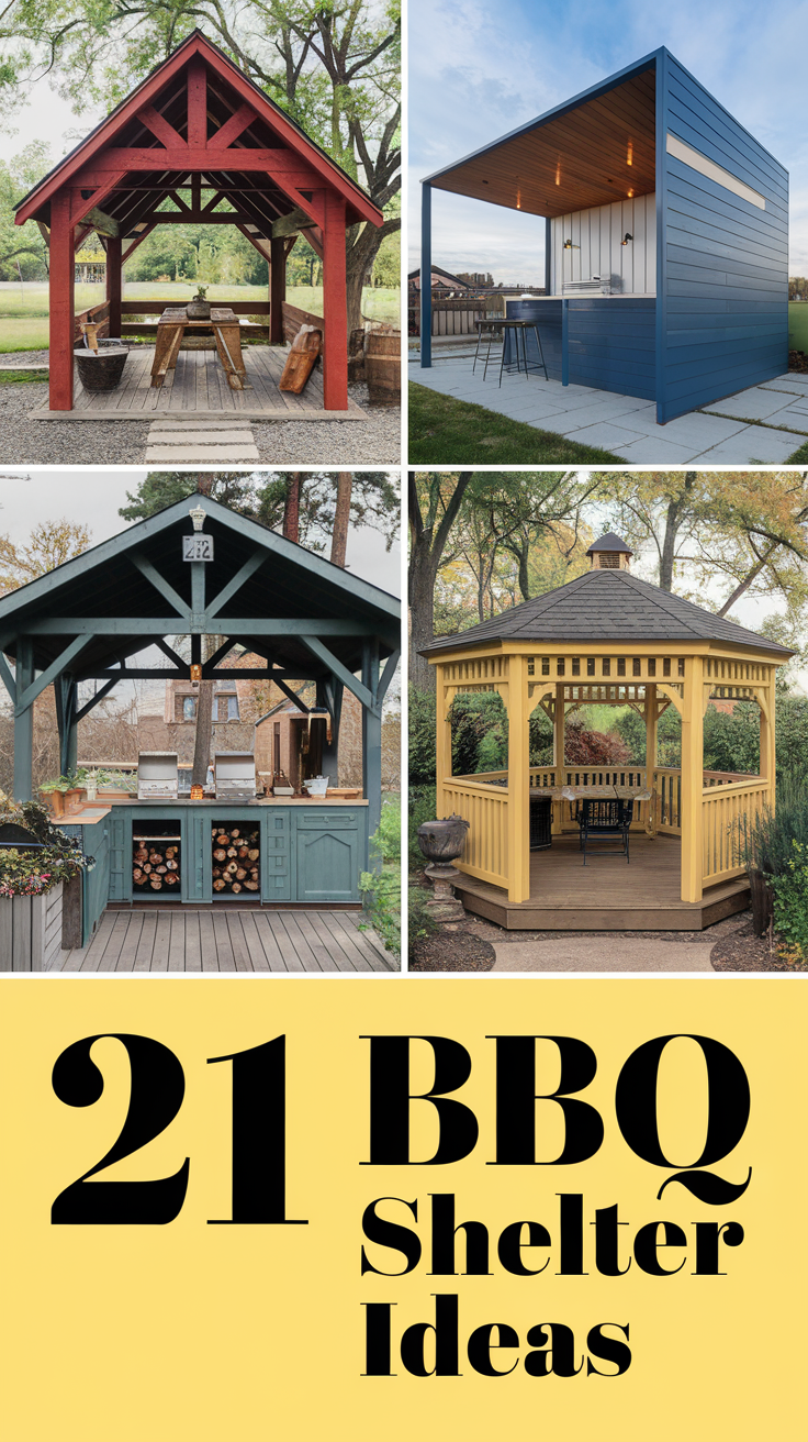 BBQ Shelter 21 Ideas: Creative and Practical Designs for Outdoor Spaces