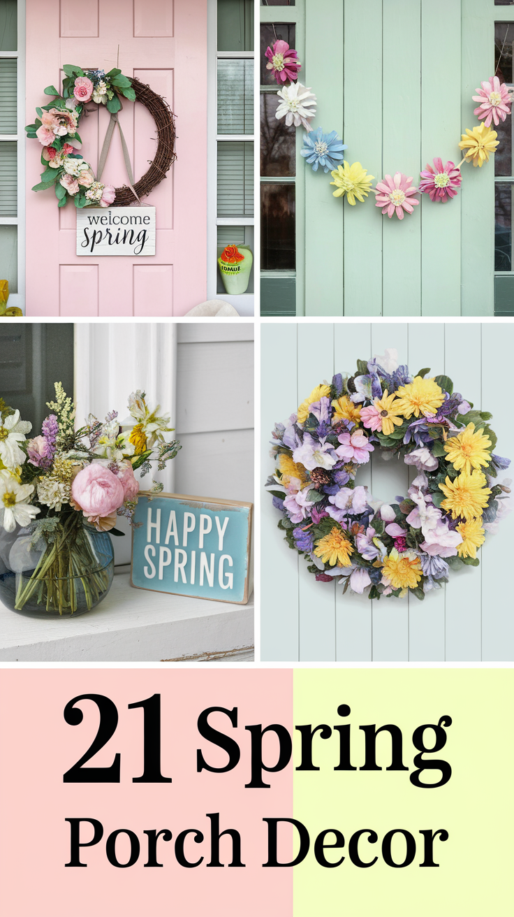 Spring Porch Decor 21 Ideas: Transform Your Outdoor Space for the Season