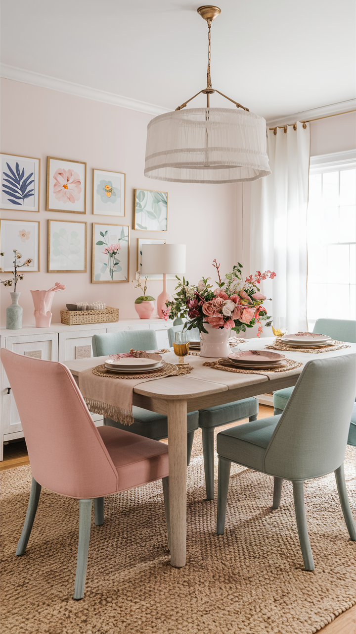 Dining Room Decor 21 Ideas - Spring Trends 2025